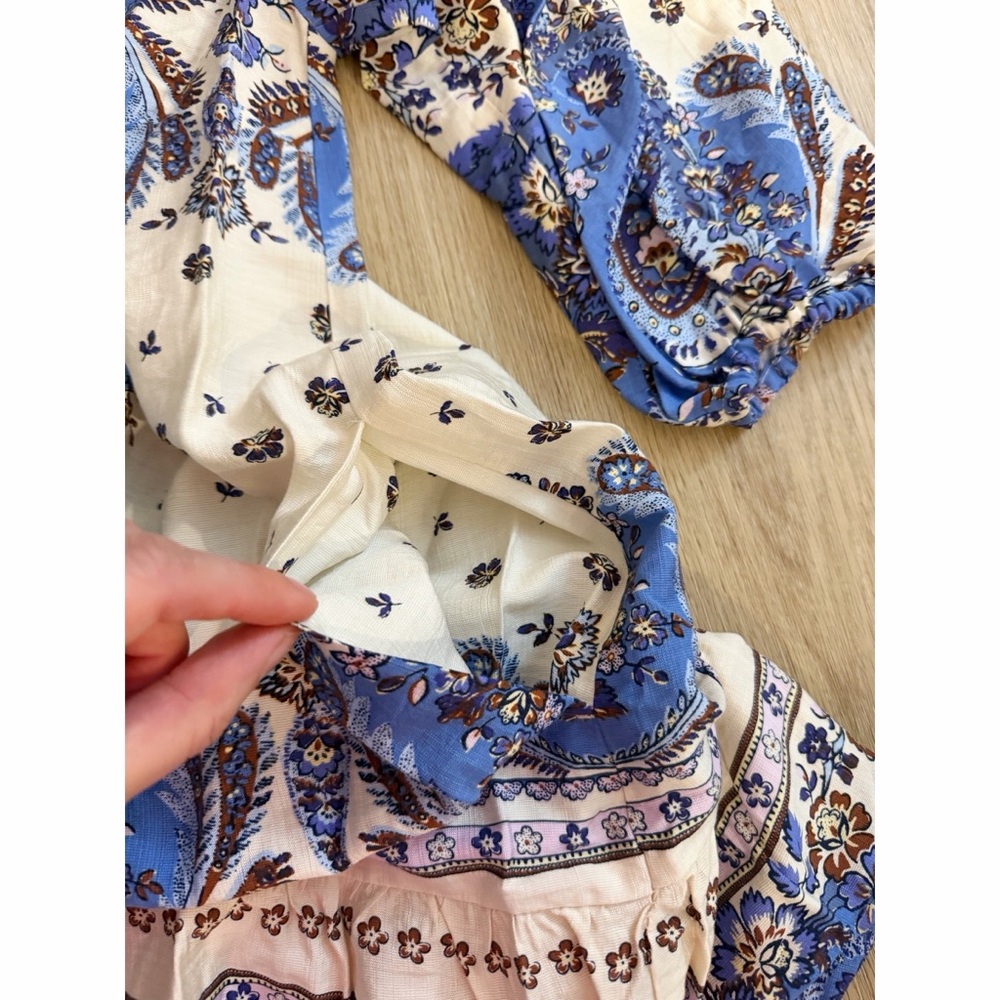 ๐ NWT LOFT Bandana Print Mini Flounce Dress - Picture 7 of 10